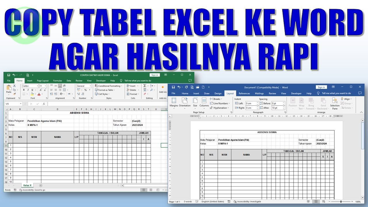 3 Cara Praktis Mengubah Excel Menjadi Word yang Wajib Dikuasai agar Dilirik Perusahaan di 2026