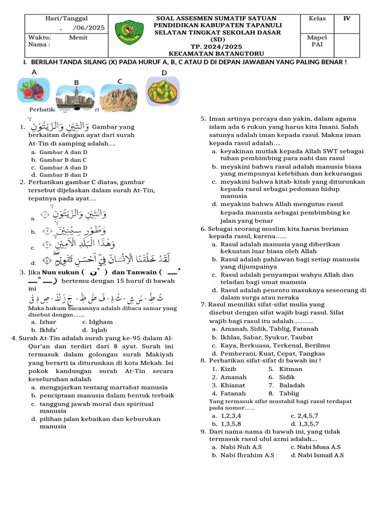 7 Cara Menaklukkan Soal Al Islam Kelas 4 Semester 2 yang Jarang Diketahui Guru 7 Cara Menaklukkan Soal Al Islam Kelas 4 Semester 2 yang Jarang Diketahui Guru