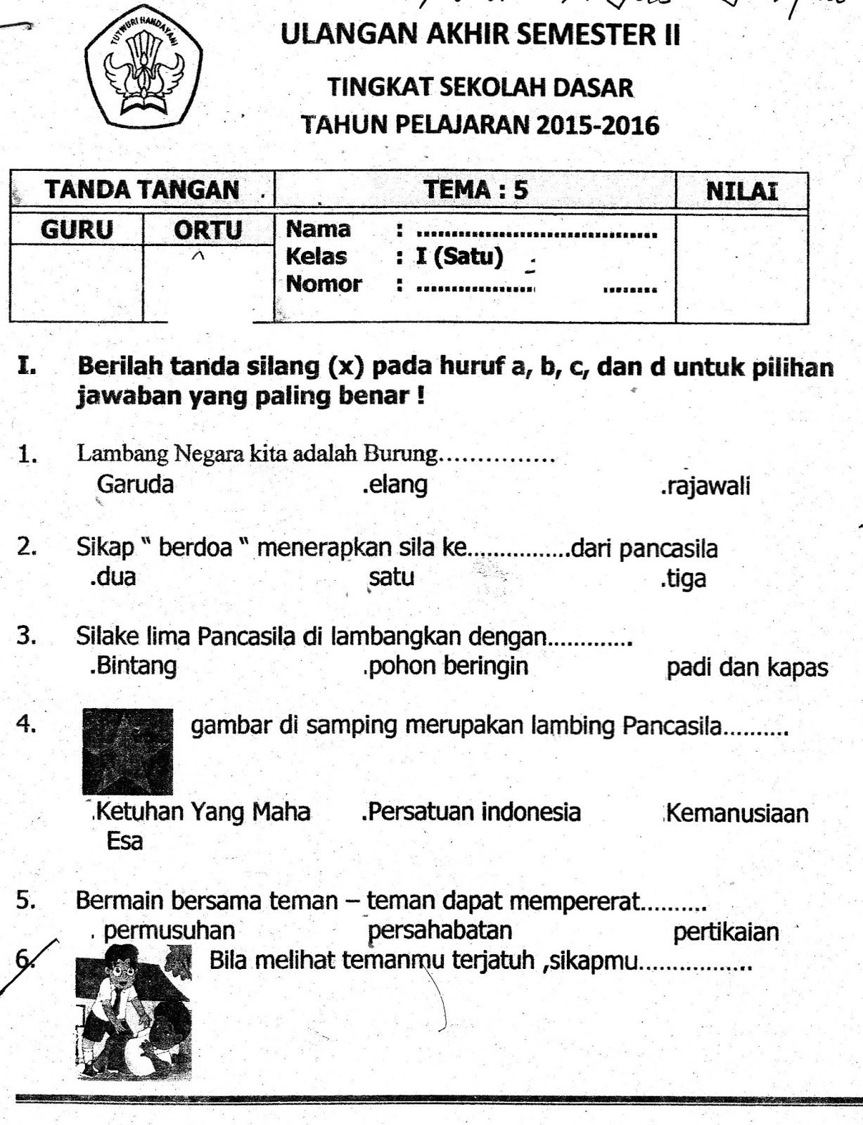 Menguasai UKK Tema 8 Kelas 1 SD Panduan Lengkap dan Contoh Soal Mendalam