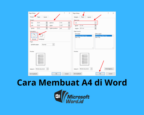 7 Rahasia cara mengubah kertas di word menjadi a4 yang Selama Ini Salah