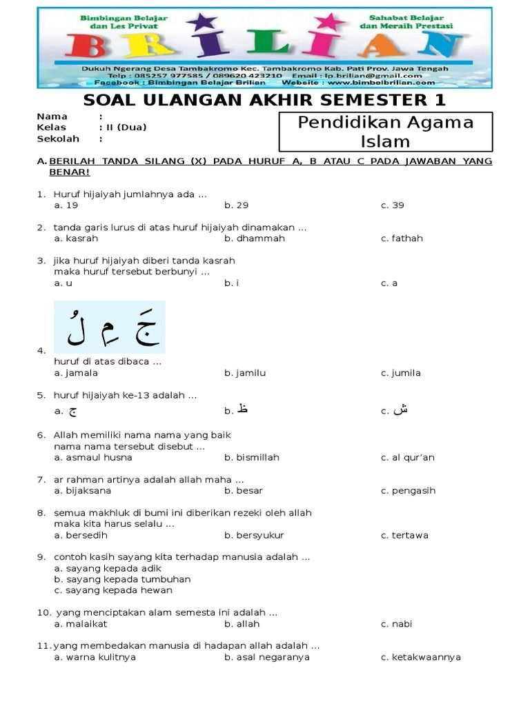 Ini 3 Soal Pelajaran Agama Kelas 2 SD yang Ternyata Sering Membuat Orangtua Bingung