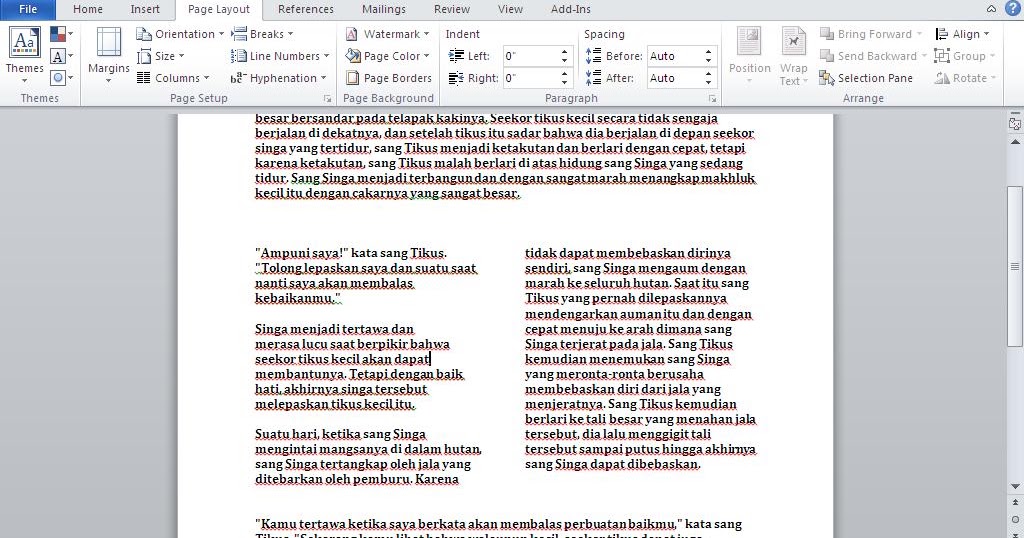 Terbukti! 5 Cara mengubah kata-kata agar ditengah kolom di Word pakai Gemini 3.5 Transcribe