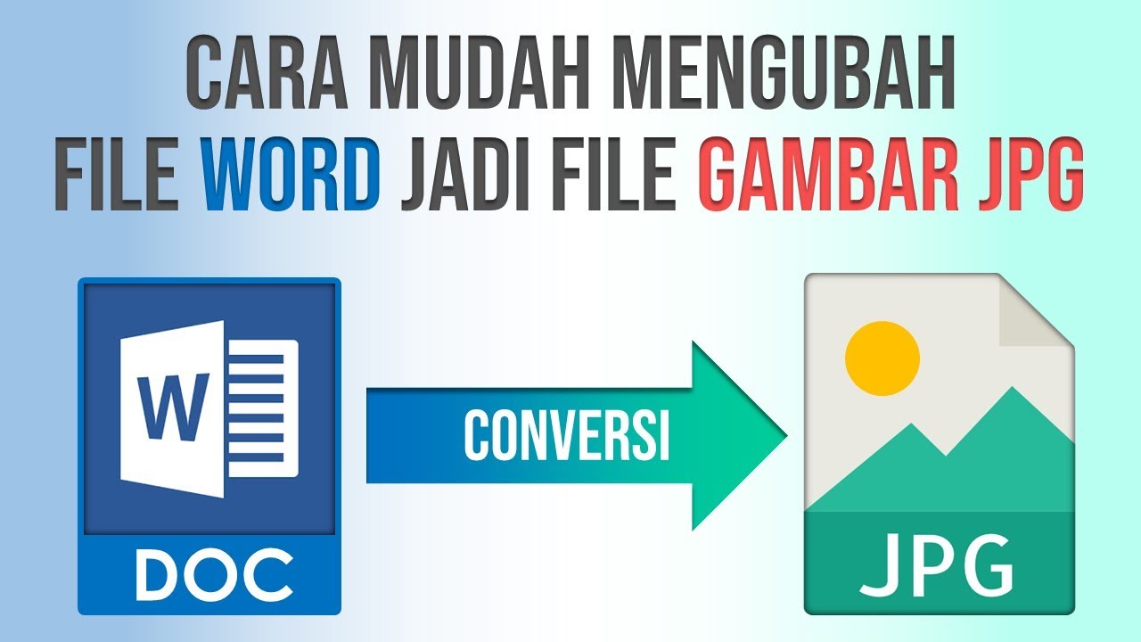 Ternyata Begini Cara Mengubah Dokumen Word ke Image untuk Simpan Bukti Juara Timnas