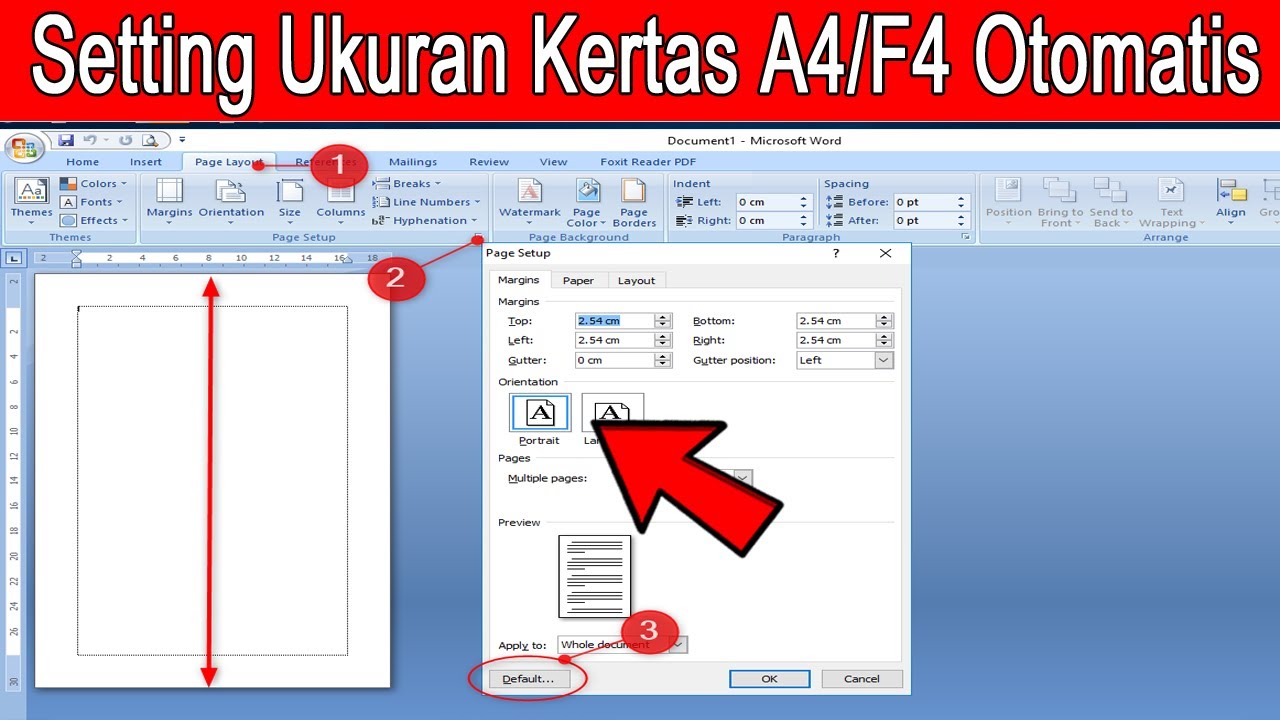 Terungkap 5 Rahasia Cara Mengubah Kertas A4 di Word dengan Ruler yang Jarang Diketahui