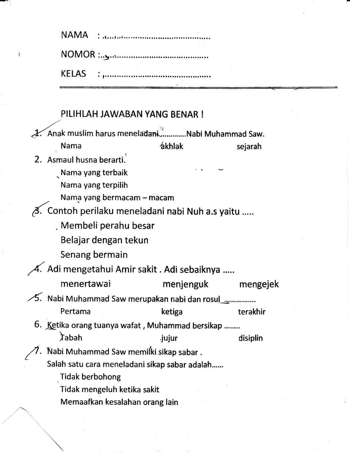 Update Terbaru Soal Agama Islam Kelas XI Semester 2 dan Kunci Jawaban Paling Akurat Update Terbaru Soal Agama Islam Kelas XI Semester 2 dan Kunci Jawaban Paling Akurat
