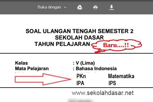 Wajib Tahu! Download Kumpulan Soal UTS MI Kelas 5 Semester 2 Doc Terbaru Sekarang Wajib Tahu! Download Kumpulan Soal UTS MI Kelas 5 Semester 2 Doc Terbaru Sekarang