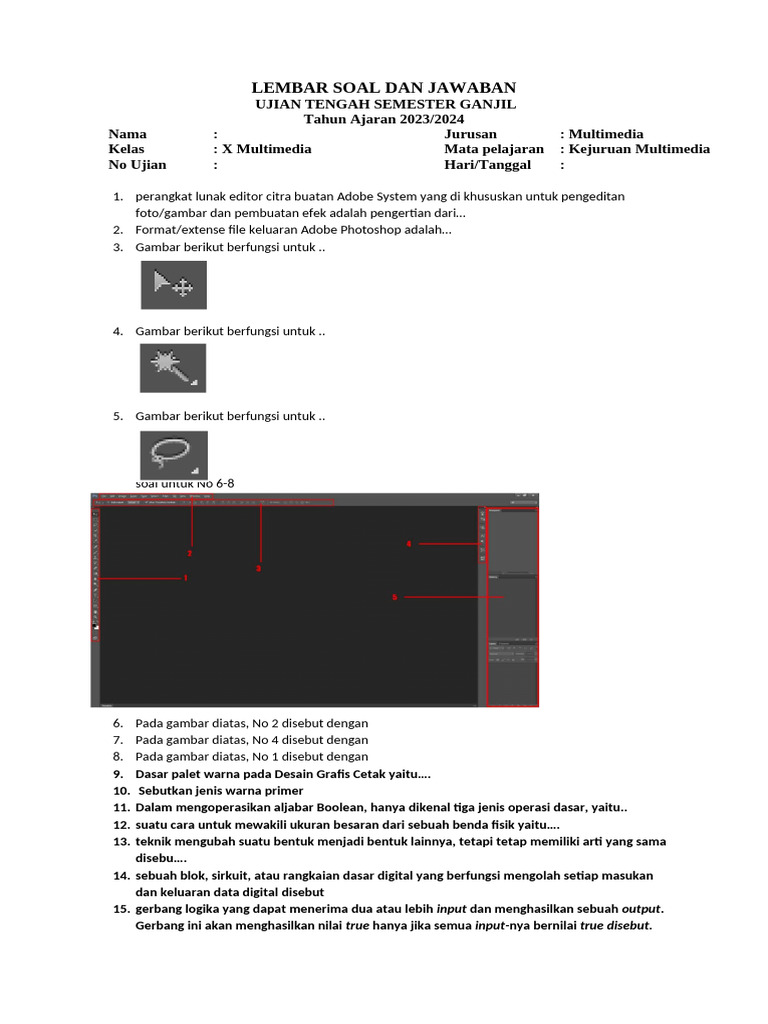 contoh soal kejuruan multimedia kelas 3