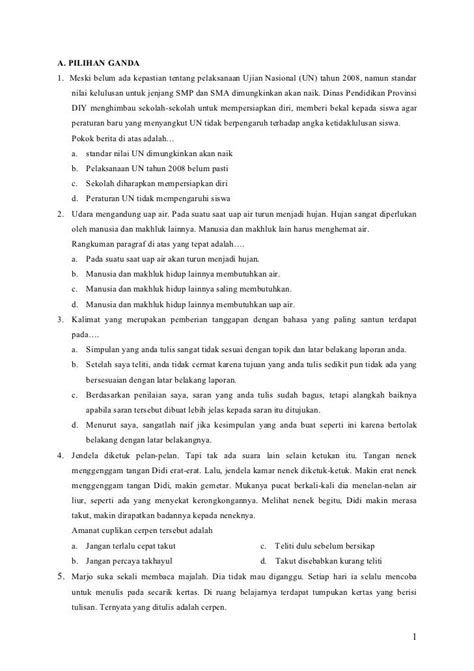 10 Contoh Soal Essay Fabel Kelas 7 Semester 2 Kurikulum13 yang Wajib Kamu Kuasai Sebelum Ujian
